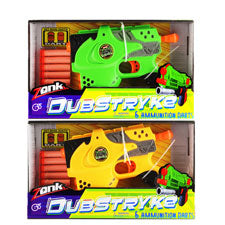 air blaster guns with foam darts in open box -  -- 6 per box