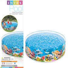 intex pool snapset 8ft x 18 coral reef 2019 new -- 1 per box