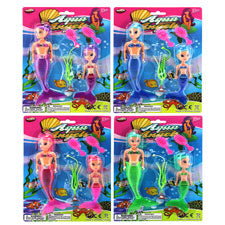 8 5.5 mermaid on card -- 36 per box