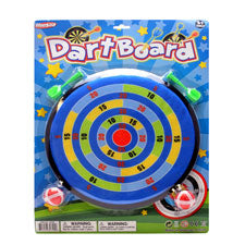 round dart target play set - w/ 2 balls & 2 darts -- 12 per box