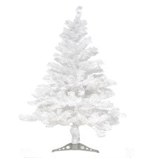 6ft white xm tree - 450 pvc tips -  -- 1 per case