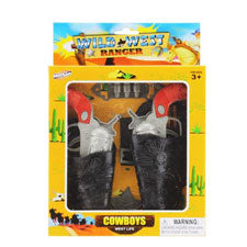 double cowboy gun set - 16.5x20cm -  -- 36 per box