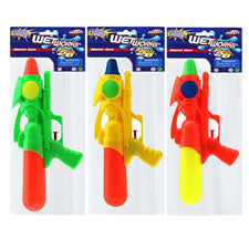 bulk water guns - 11.5 inches - - solid orange, yellow and green -- 36 per box