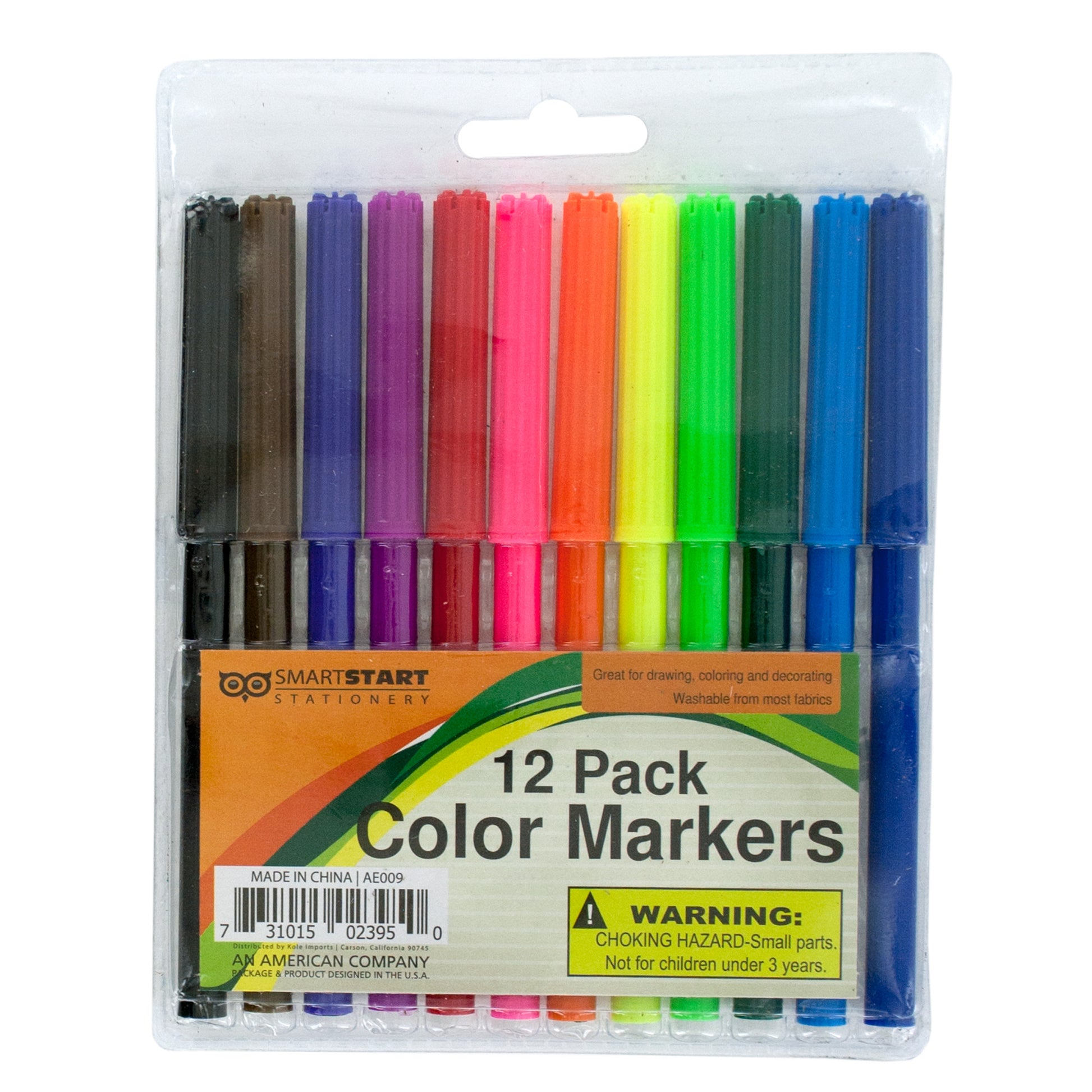 color marker set - 20 piece - bulk 288 -- 33 per box