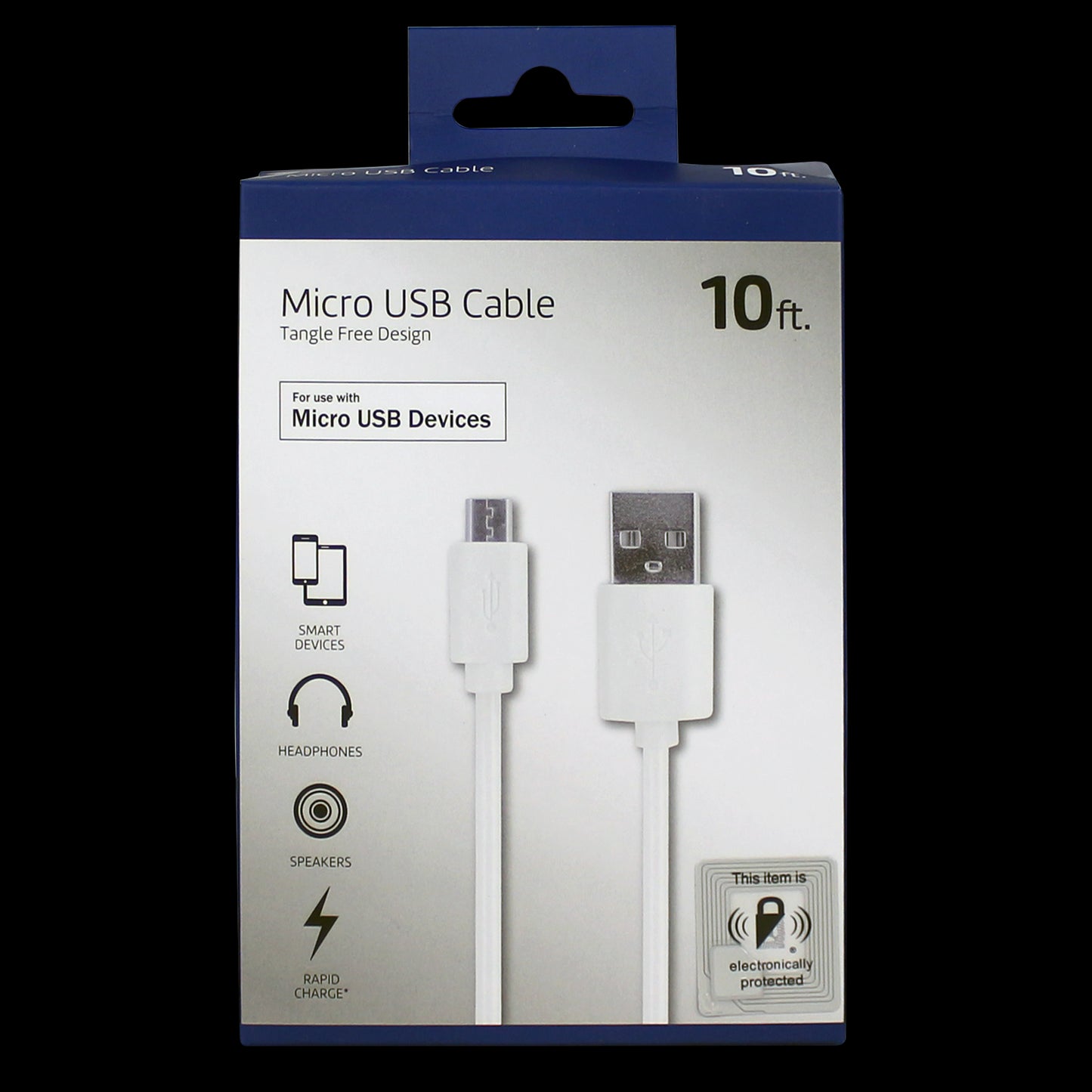 newtech 10ft micro usb to usb cable -- 32 per case