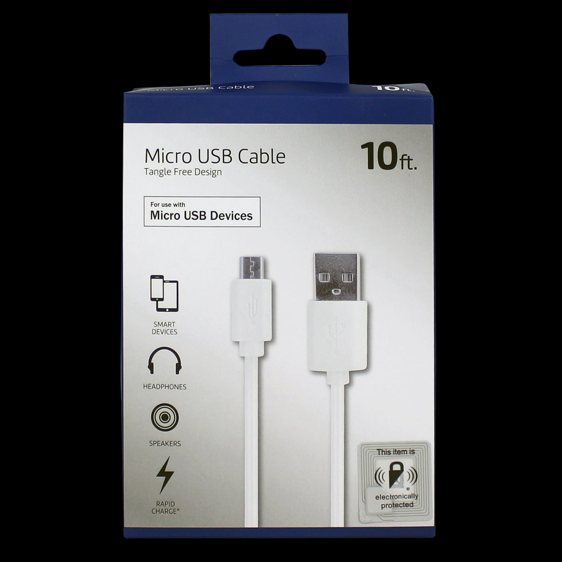 newtech 10ft micro usb to usb cable -- 32 per case