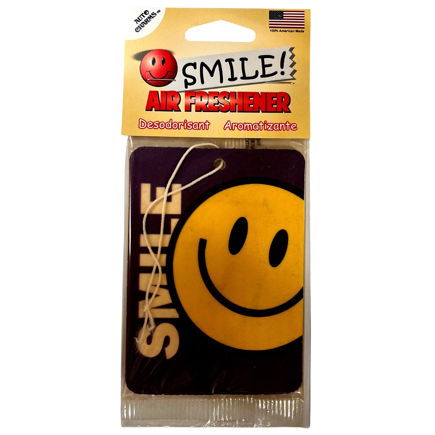 smile face air freshener in refreshing scent -- 72 per box