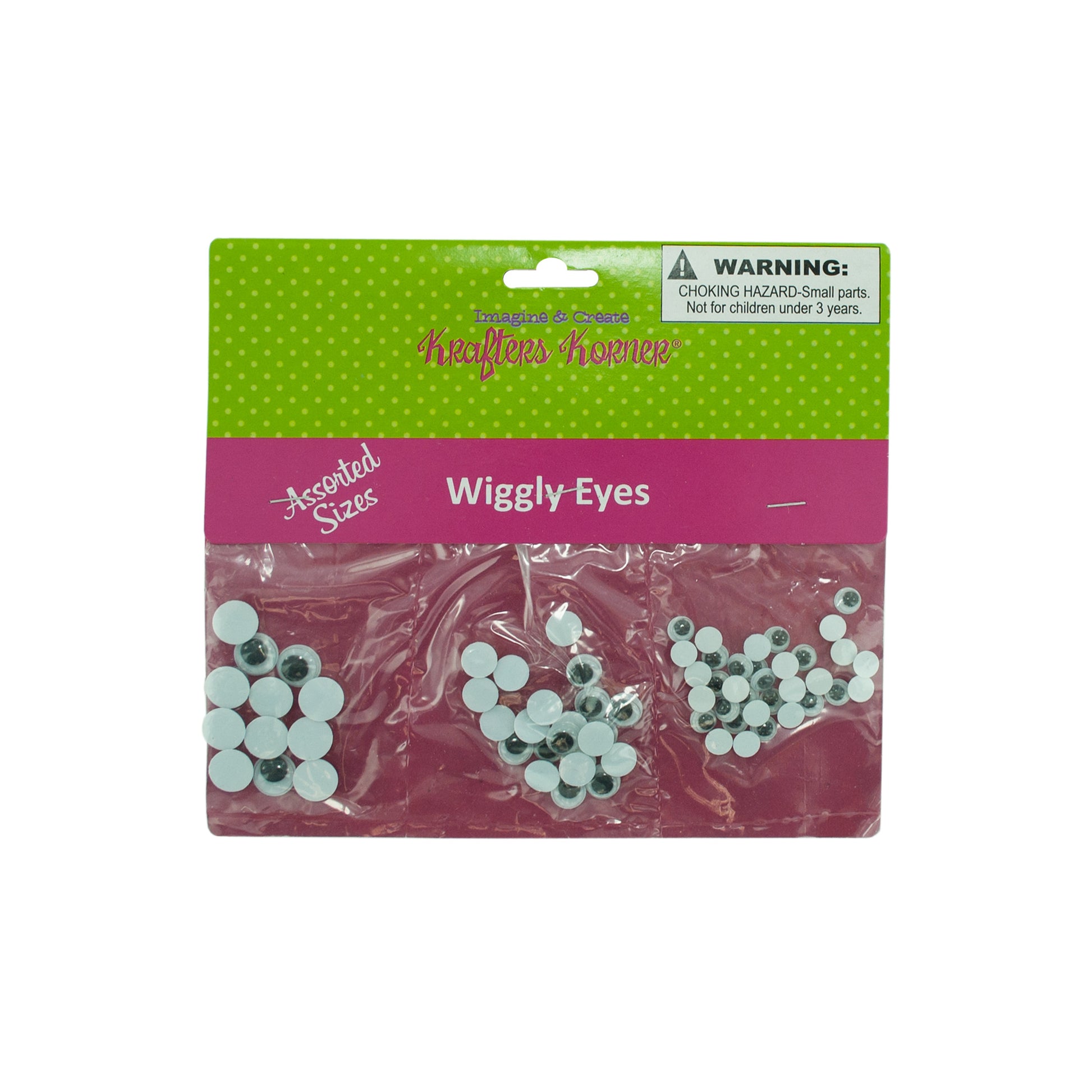 craft wiggly eyes  -  -- 42 per box