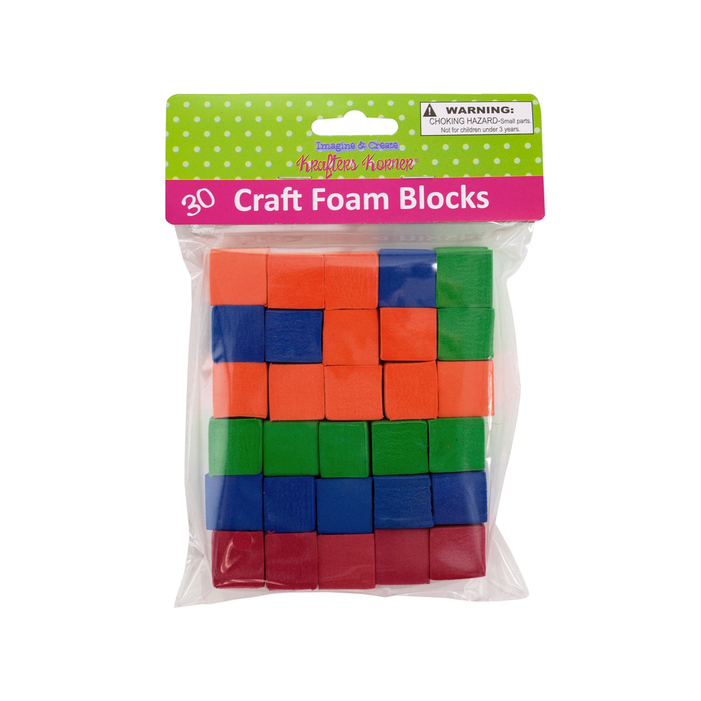 craft foam blocks - bulk -- 34 per box