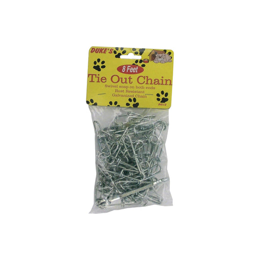 dog tie-out chain - steel  -- 15 per box