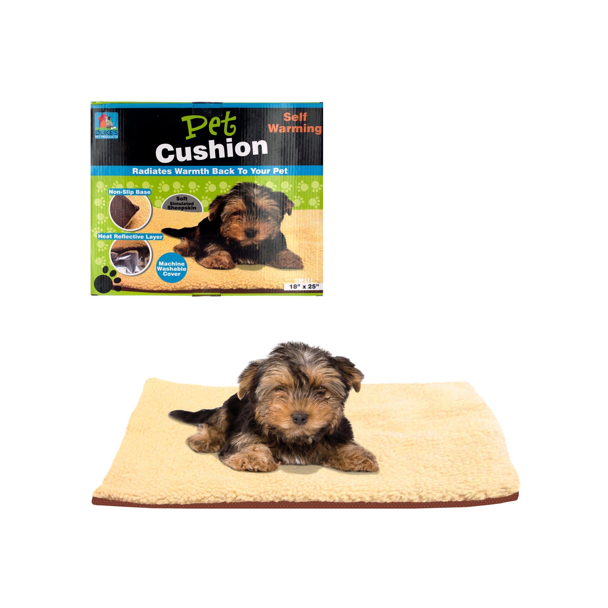 self warming pet cushion -- 4 per box