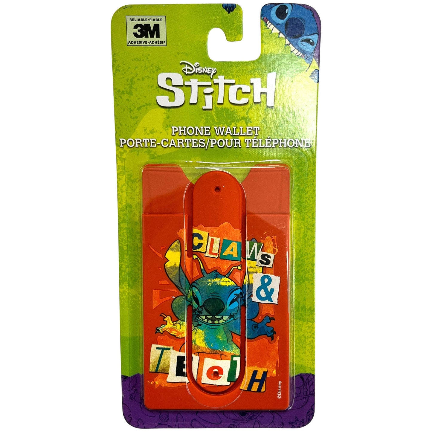 stitch claws teeth 3-in-1 universal mobile wallet -- 42 per box