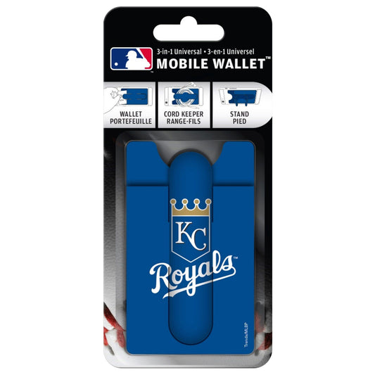 mlb kansas city royals 3 in 1 mobile wallet -- 42 per box