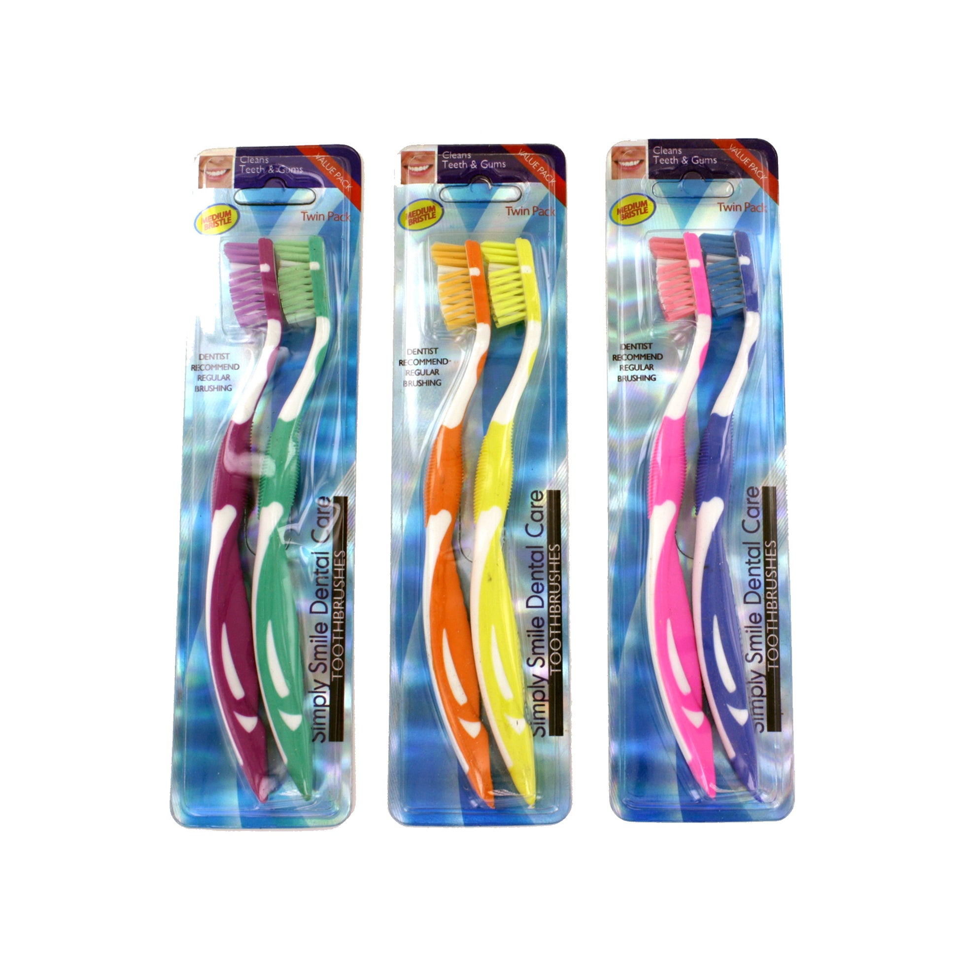 medium bristle toothbrushes set -  -- 33 per box