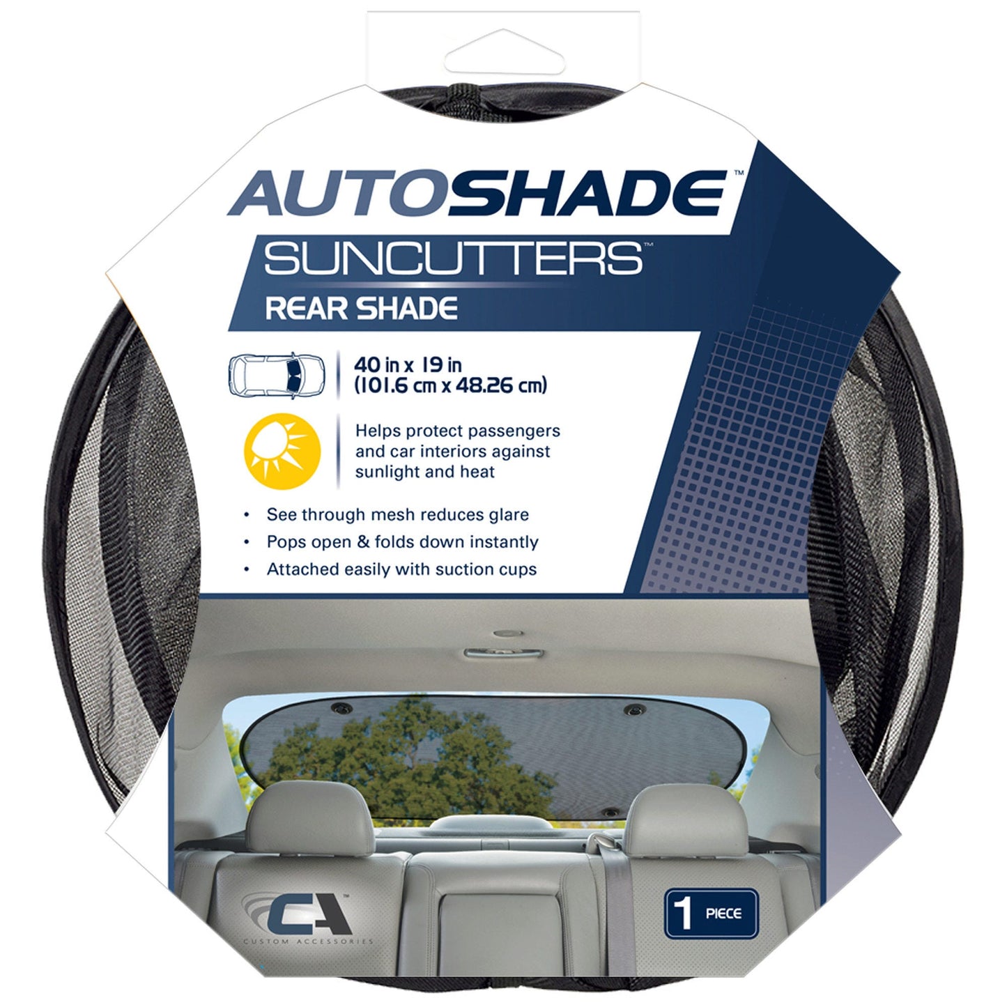 auto shade rear sunshade -- 14 per case