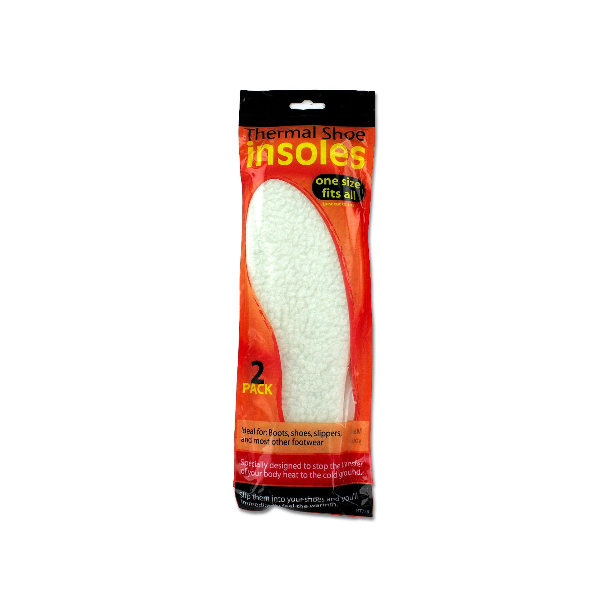 thermo insoles - winter comfort & warmth -- 25 per box