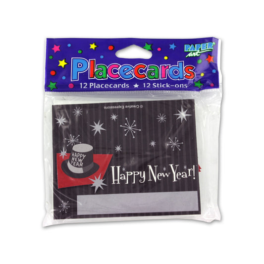 new year's placecards - aa pack -- 250 per box