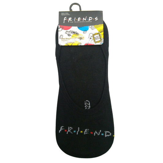 5 pack friends together forever no show socks in size 4-10 -- 9 per box