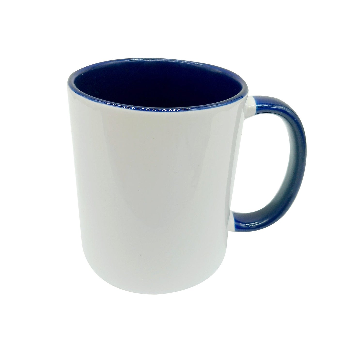 11 oz navy blue ceramic mug -- 24 per case