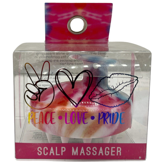 all for the love tie dye scalp massager -- 20 per box