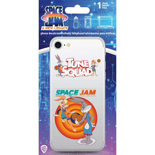 space jam 2 a new legacy phone decal -- 66 per box