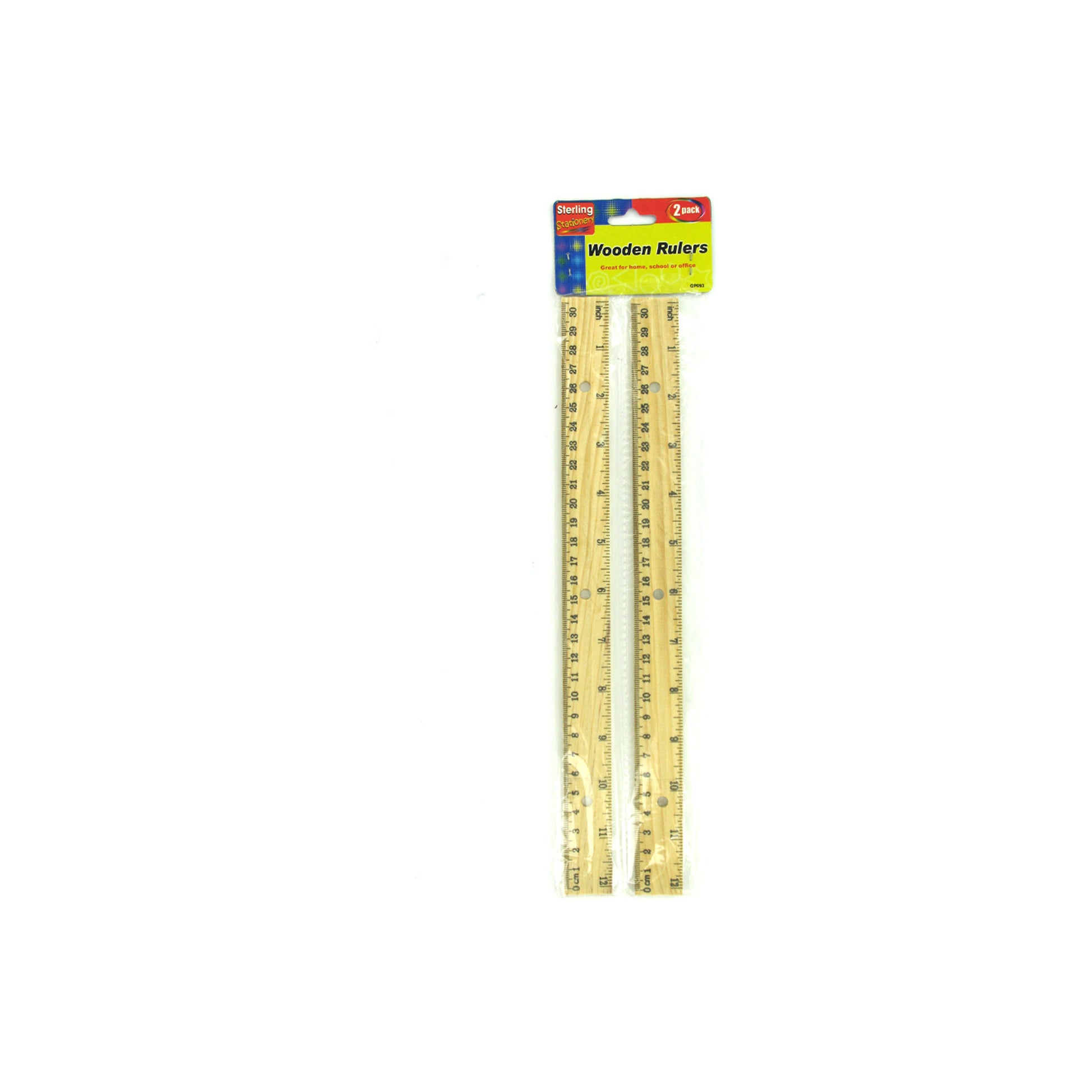 wooden ruler set  -  -- 32 per box