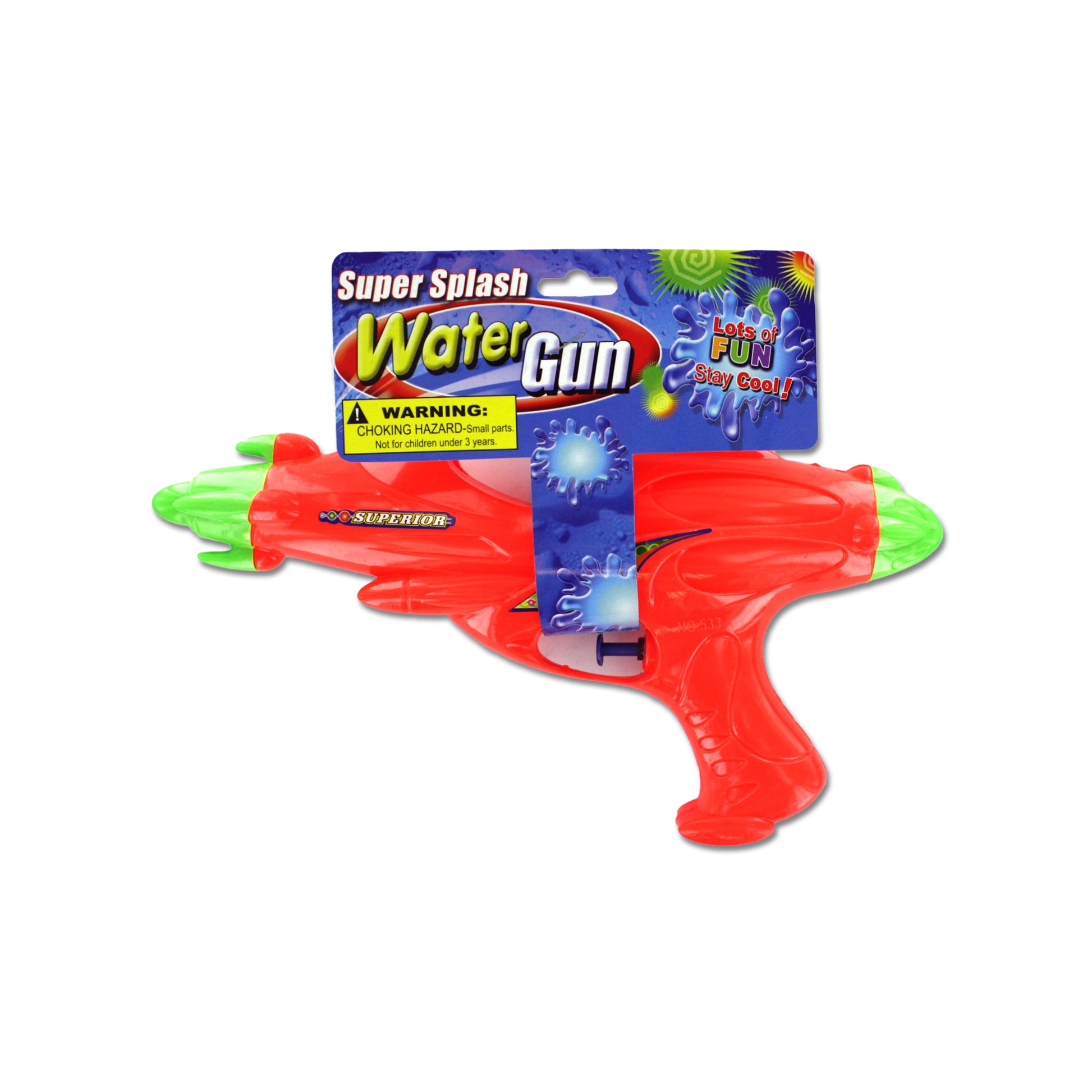 super splash water gun  -  -- 18 per box