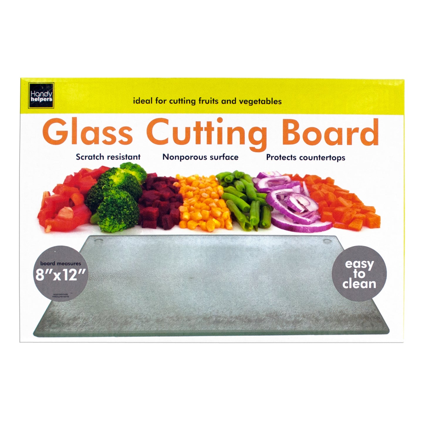 small glass cutting boards -  -- 9 per box