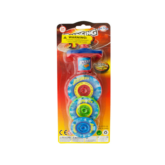 3 layer bouncing top spinners -  -- 23 per box