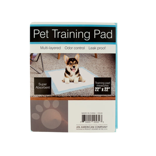 odor control pet training pad set  -- 48 per box