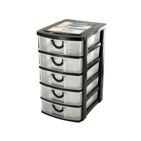 5 drawer desktop storage organizer -- 4 per box