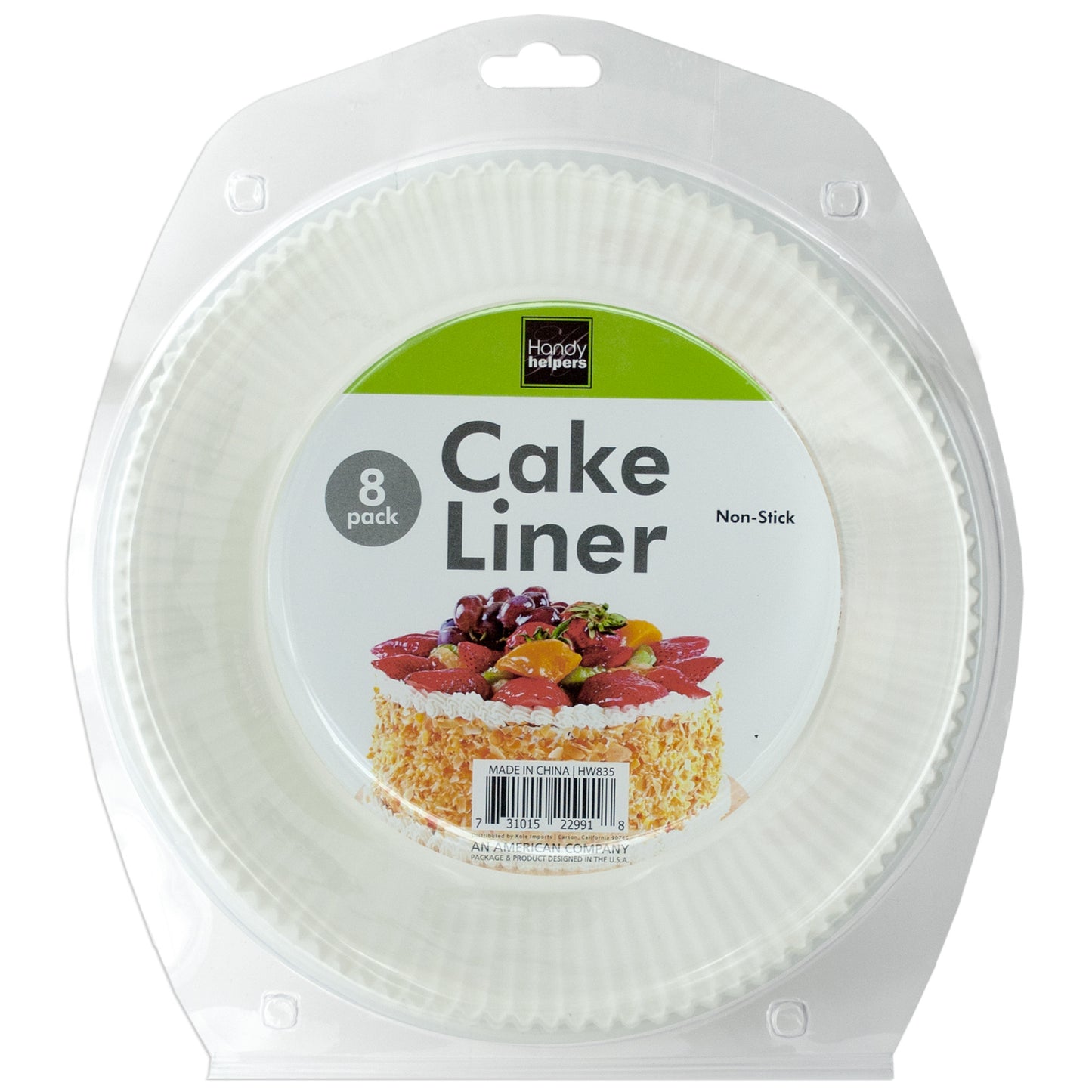 non-stick cake liners -  -- 14 per box