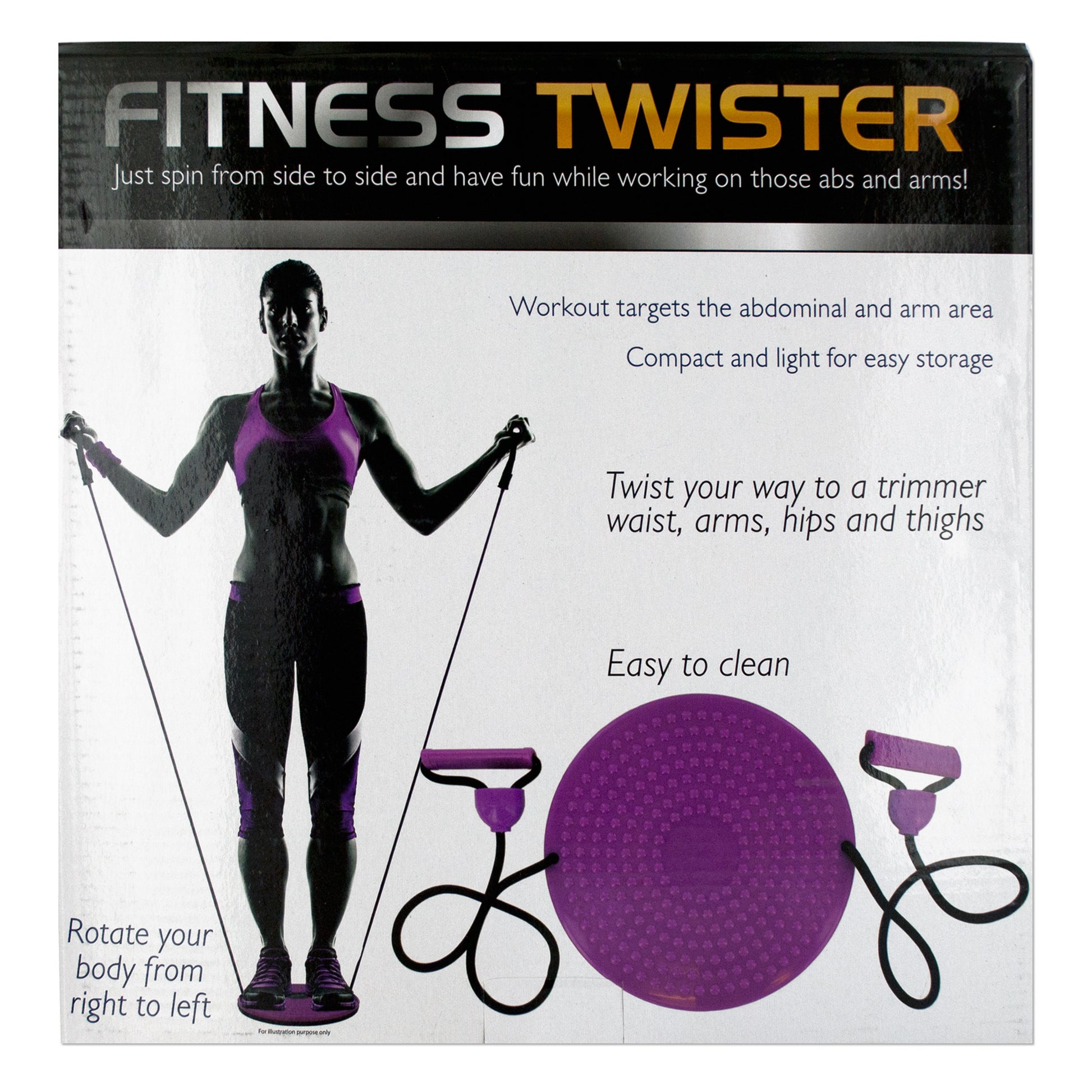 fitness twister with handles - bulk -- 4 per box