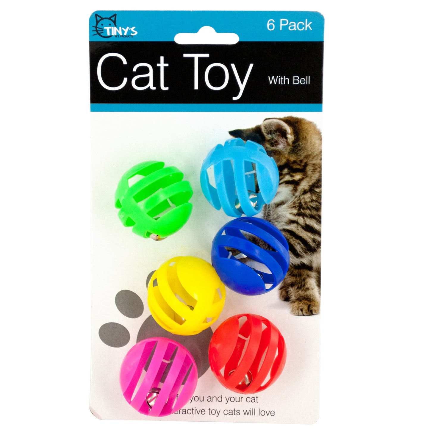 balls with bells cat toys -  -- 27 per box