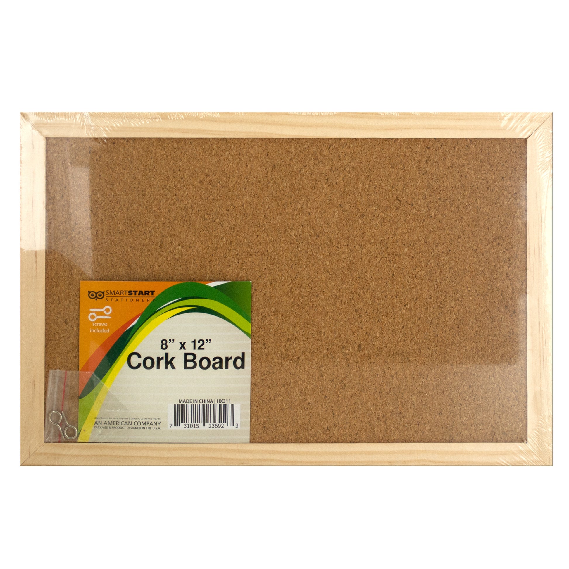 wood framed cork boards - bulk  -- 13 per box