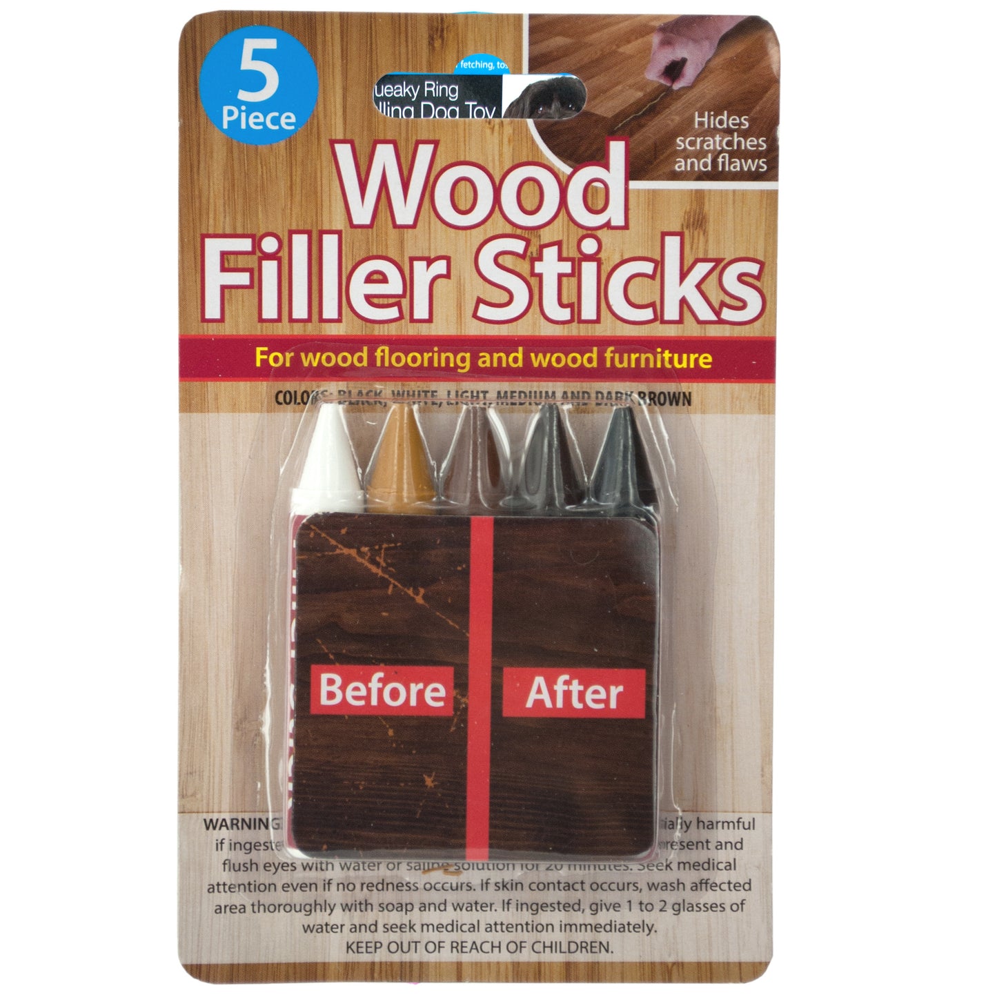 furniture repair wood filler sticks set  -- 28 per box