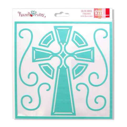 celtic cross stencil mask -   -- 56 per box