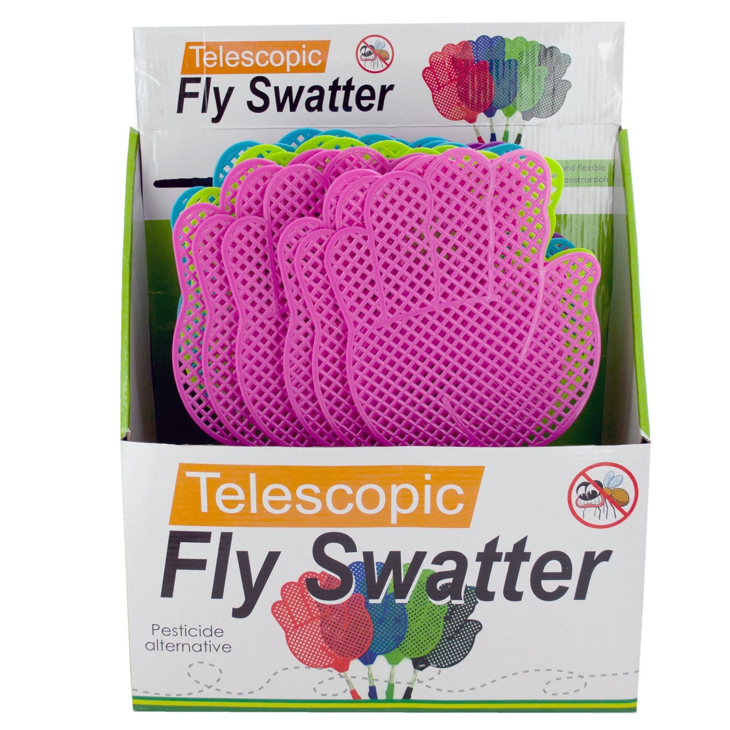 giant hand shape fly swatter countertop display -- 24 per case