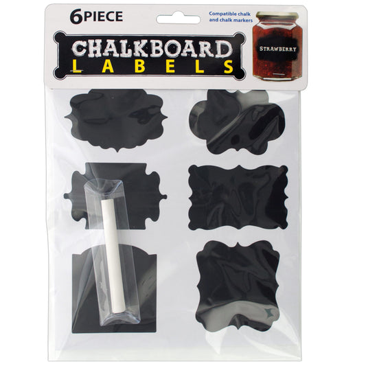 chalkboard labels - self-adhesive  -- 33 per box