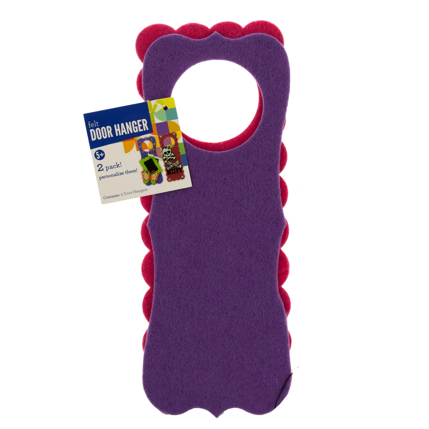 felt door hanger set - diy home decor - aa pack -- 227 per box