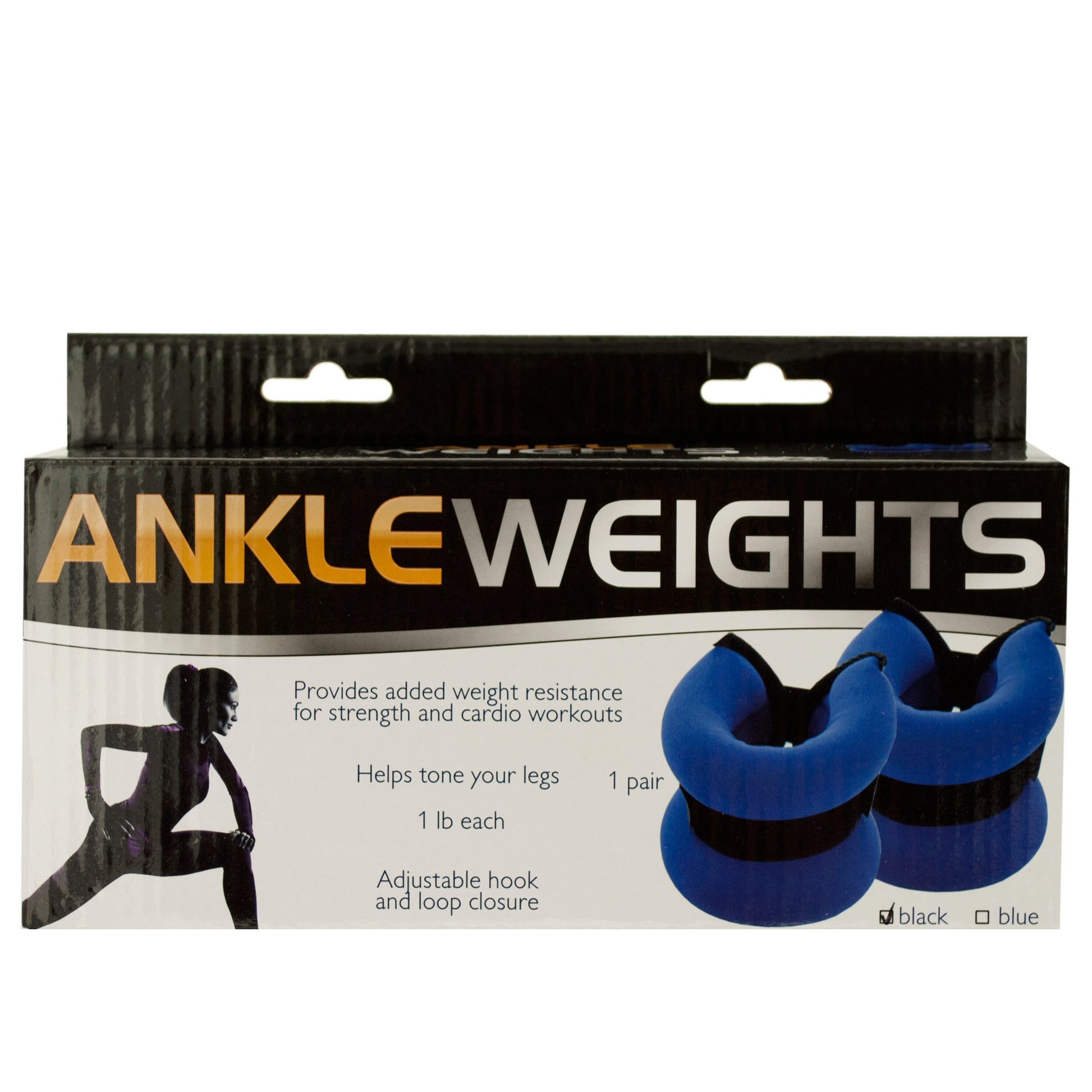 adjustable ankle weights - 1 pound  -- 6 per box