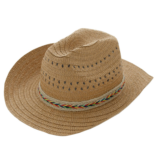 western style woven fashion hats  -- 11 per box