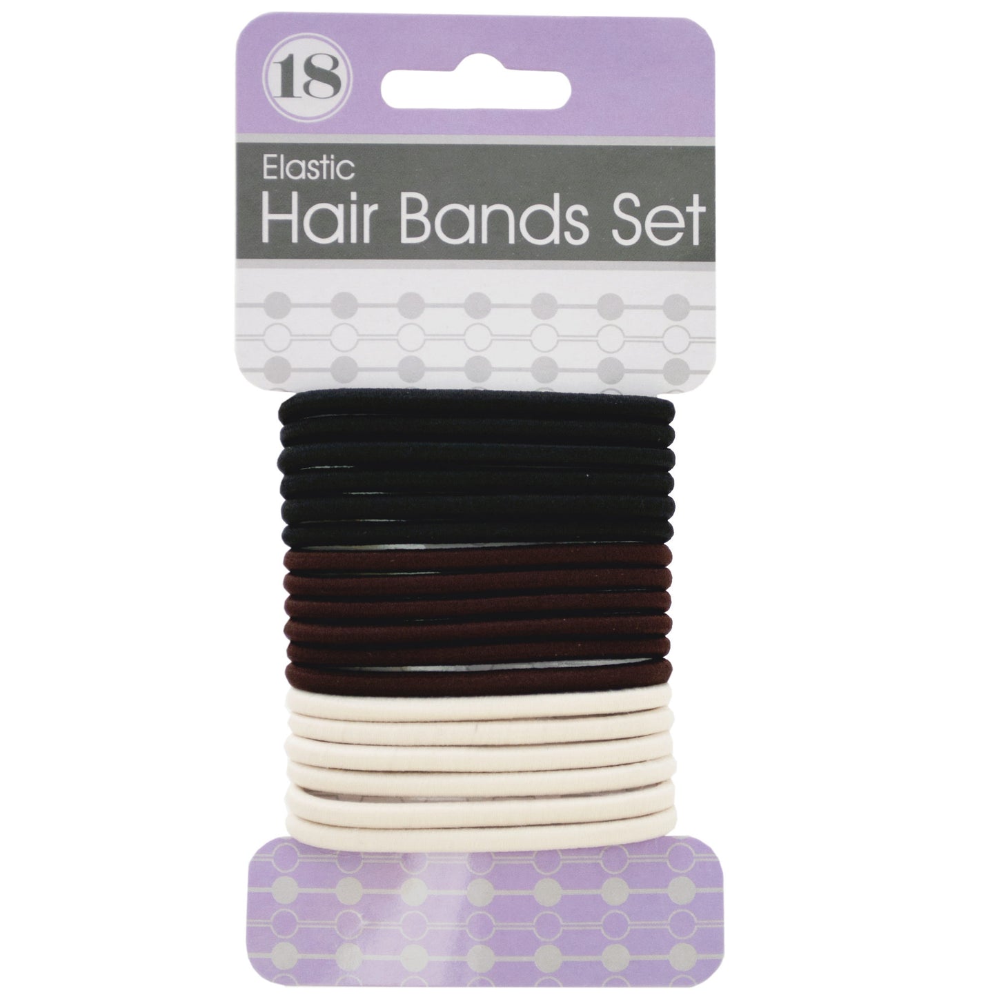 basic colors hair bands set - -  -- 39 per box