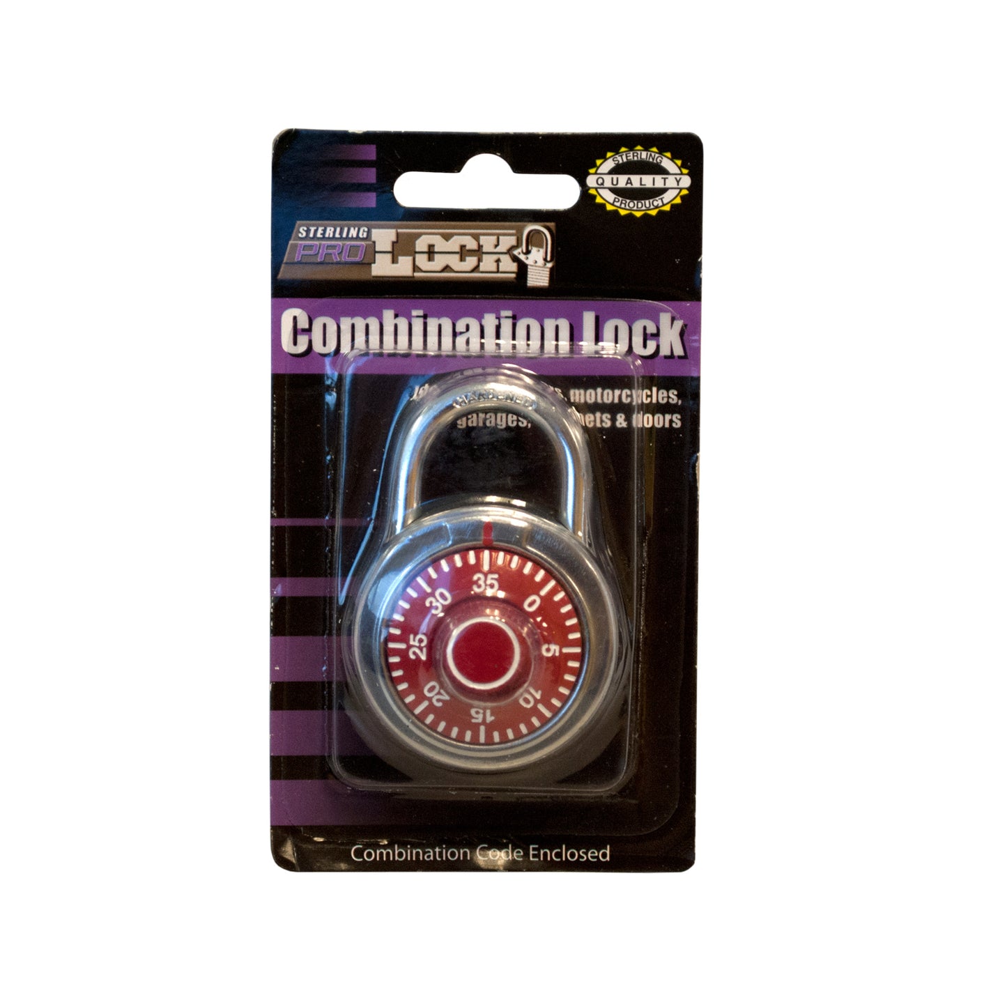 combination locks - durable metal  -- 13 per box