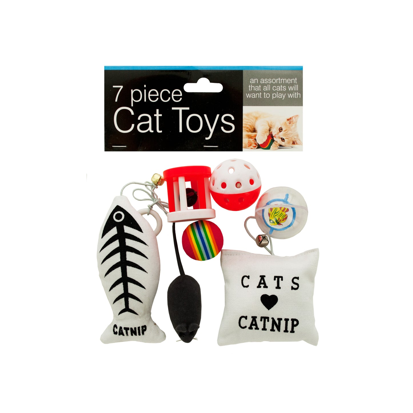 cat toys set -  -- 8 per box