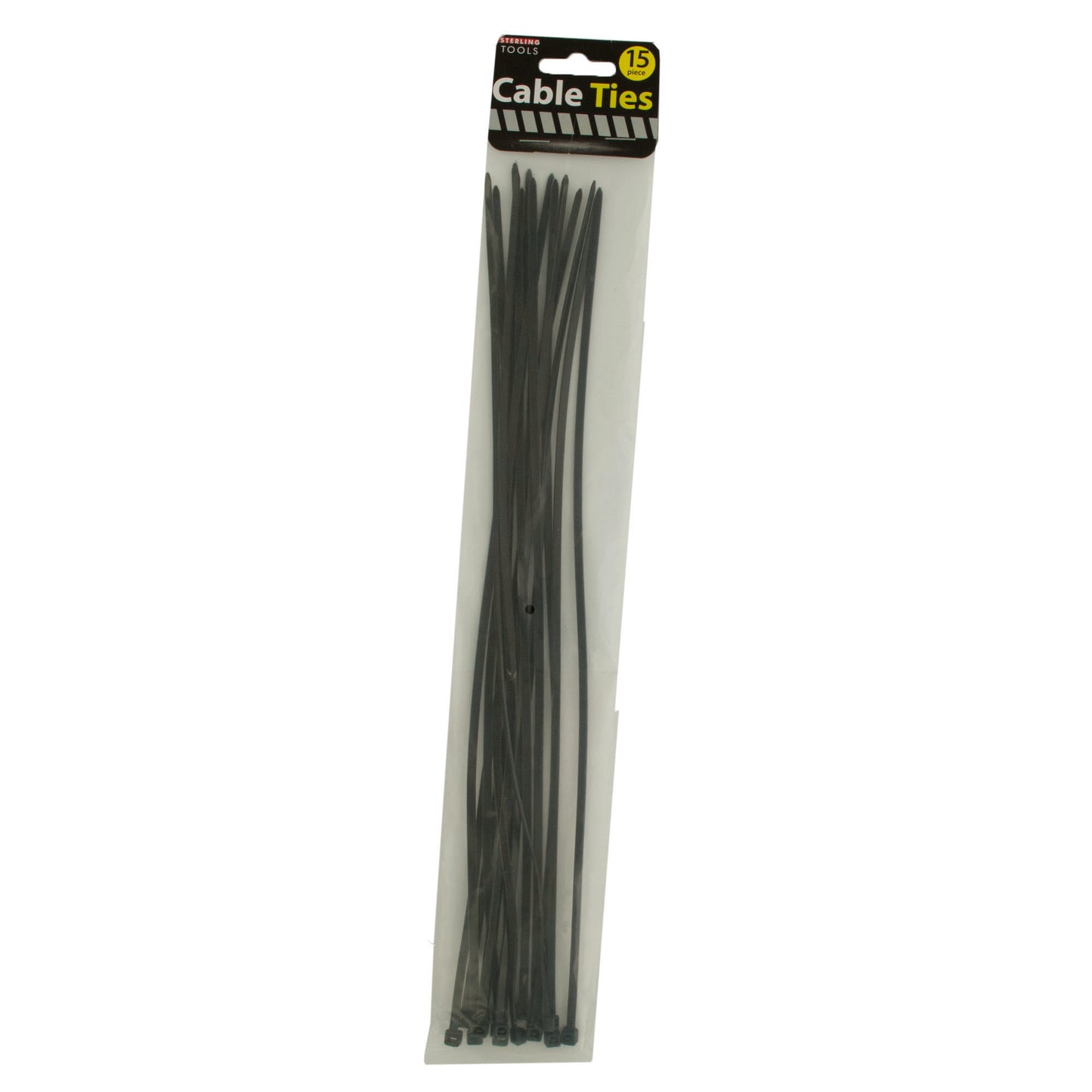 bulk black nylon cable ties - aa pack -- 38 per box