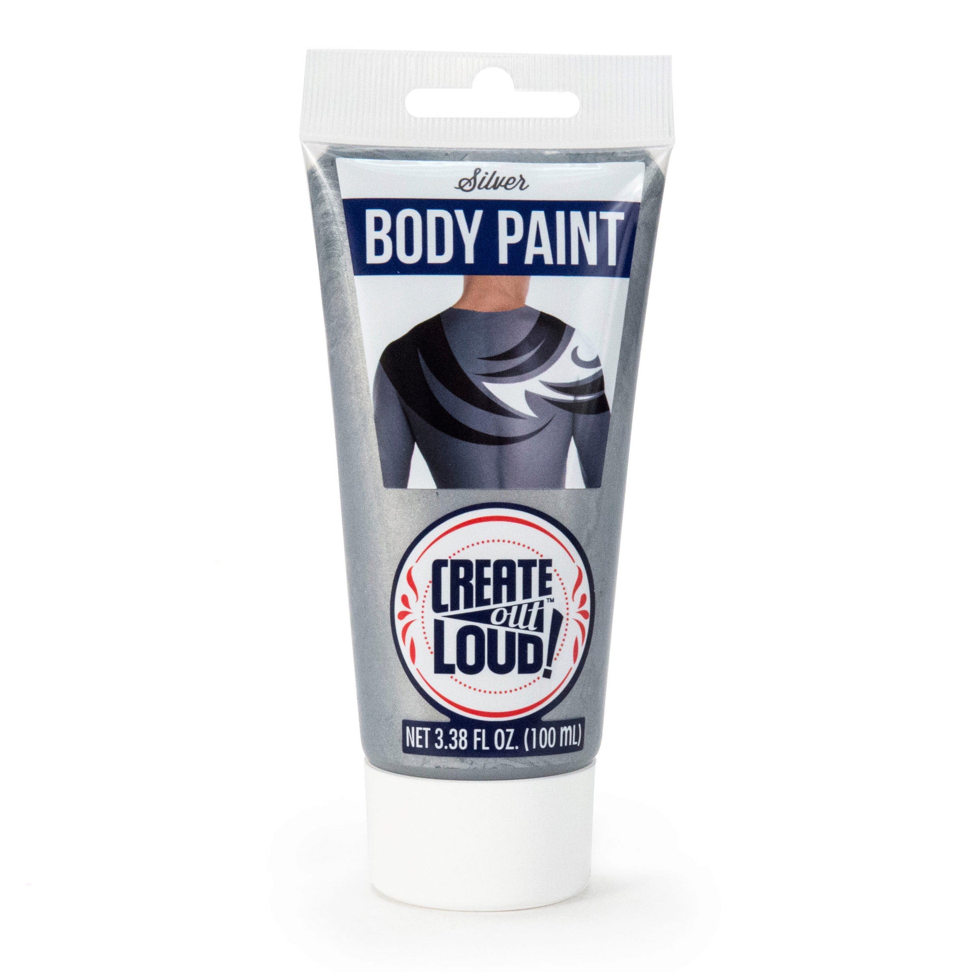 toys and games body paint - silver -- 51 per box