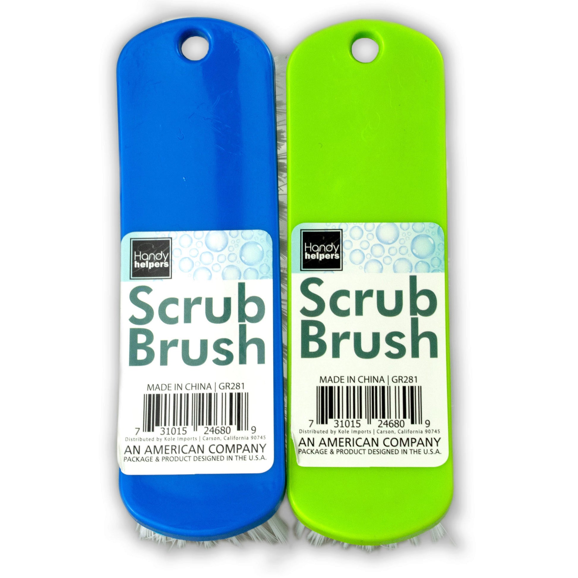 heavy duty scrub brush - 24 pack -  -- 24 per case