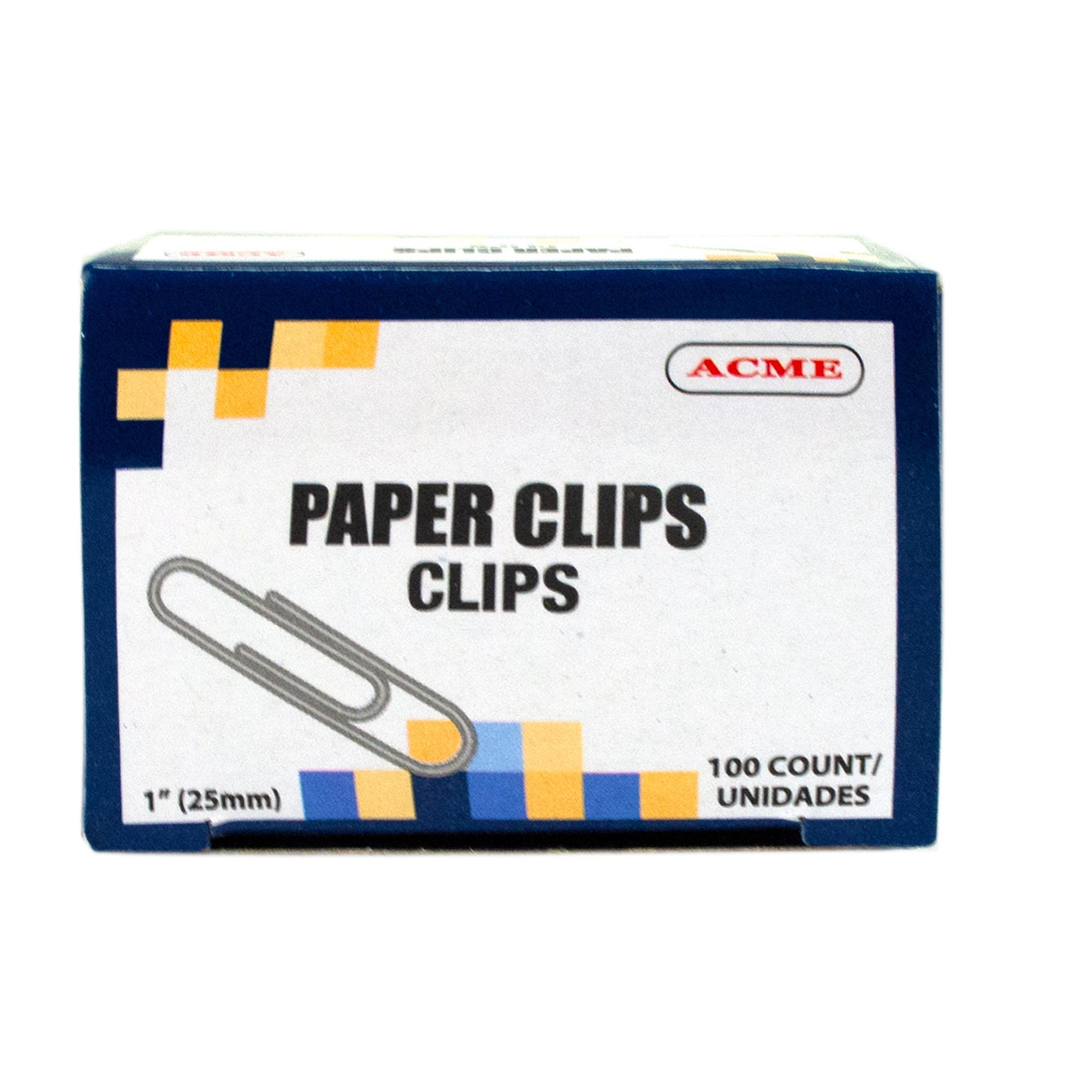 bulk paper clips - 1 - aa pack -- 86 per box