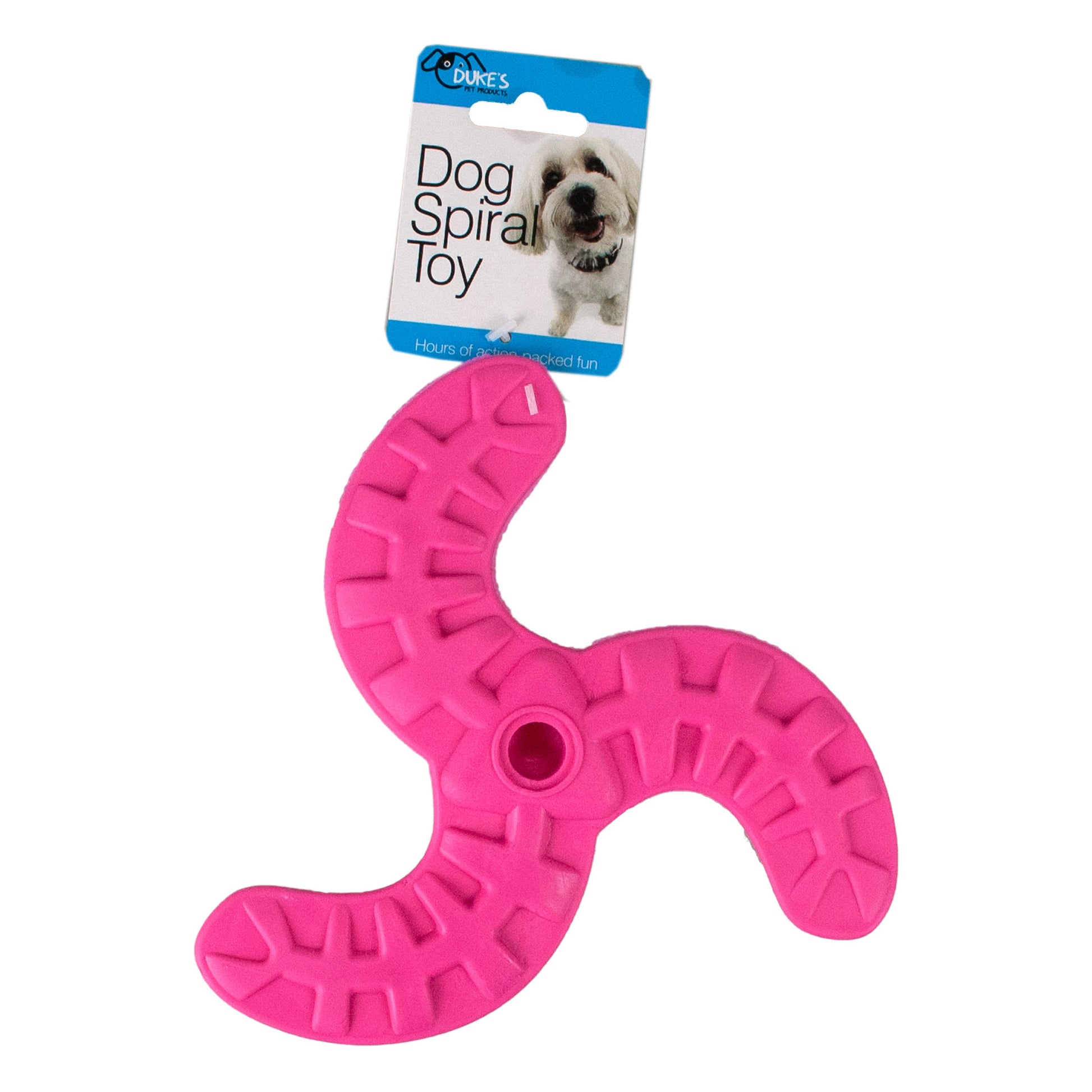 dog spiral toy - 36 units per case -  -- 23 per box